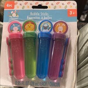 Bubble Sticks 4-Pack - Red, Green, Blue, Purple